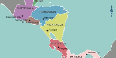 Harta Honduras harta america centrală