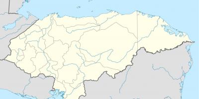 Harta arată Honduras