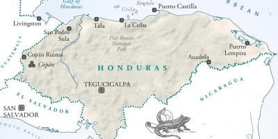 Harta de la ceiba, Honduras