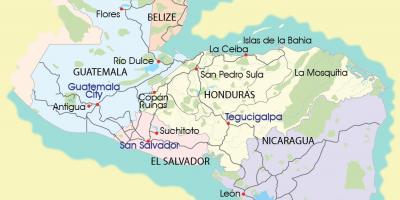 Harta mosquitia din Honduras